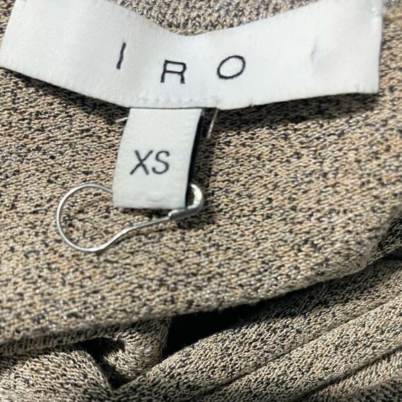 IRO Alida Wool Blend Lace Front Sleeveless Top Speckled Beige Size XS - Picture 4 of 7